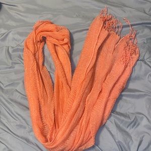 Orange scarf